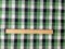 Green-Multi Cotton Spandex Stretch Check Gingham Woven Fabric By the Yard